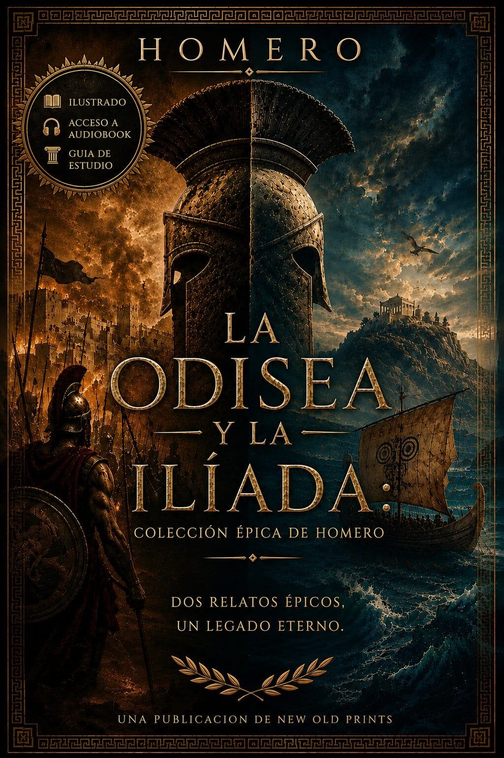 La Odisea & La Ilíada: Colección Épica de Homero